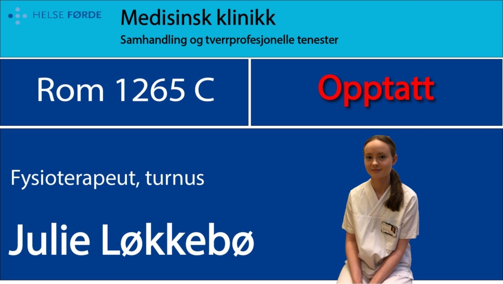 1265c Løkkebø, Julie Opptatt